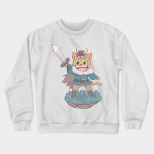 Viking cat Crewneck Sweatshirt